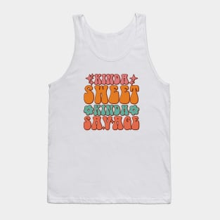 Kinda Sweet Kinda Savage Tank Top